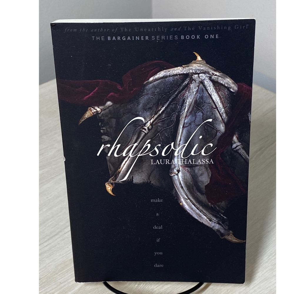 Rhapsodic Laura Thalassa The Bargainer Series Book 1 Paperback 2016 Dark Fantasy
